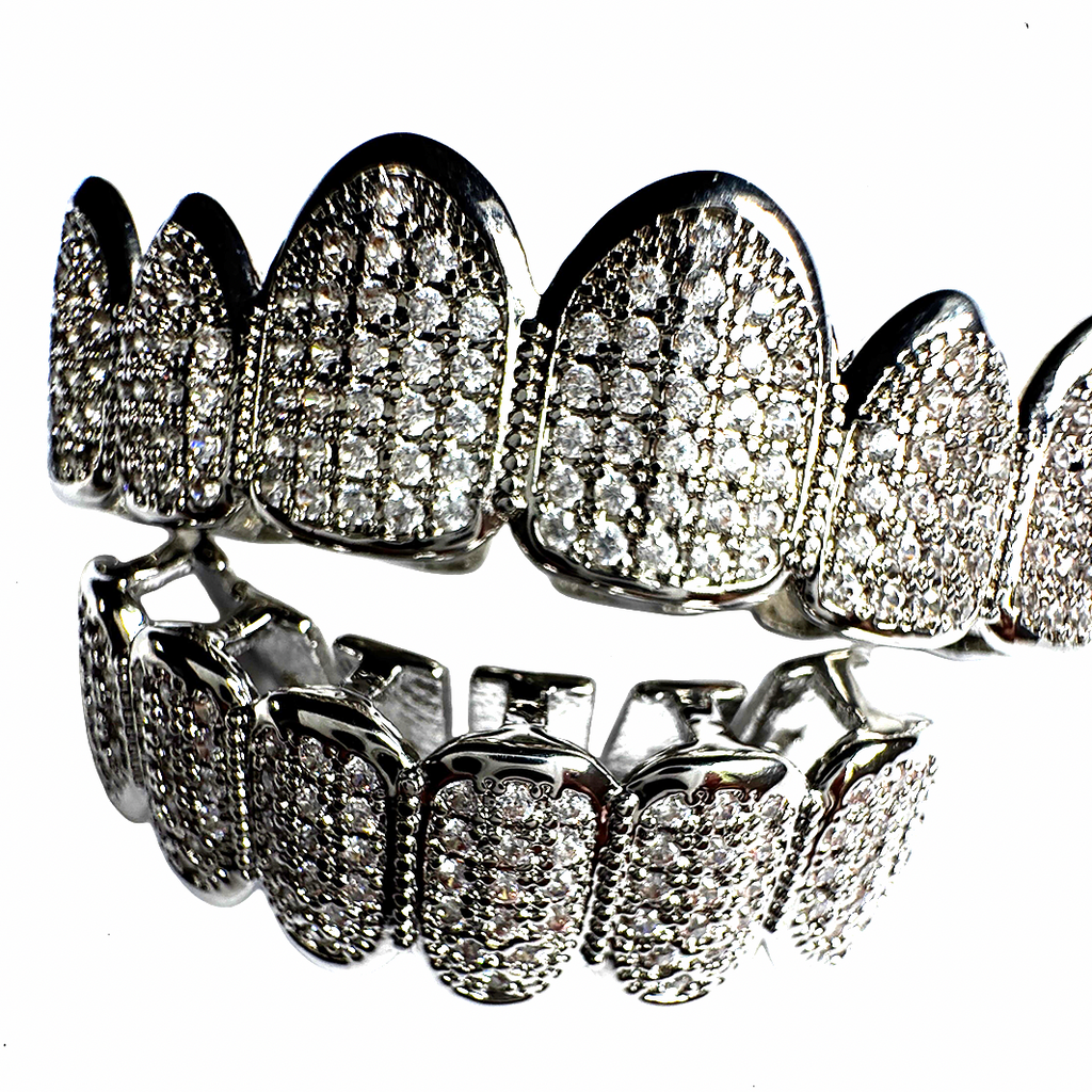 Iced-Out CZ  Grillz