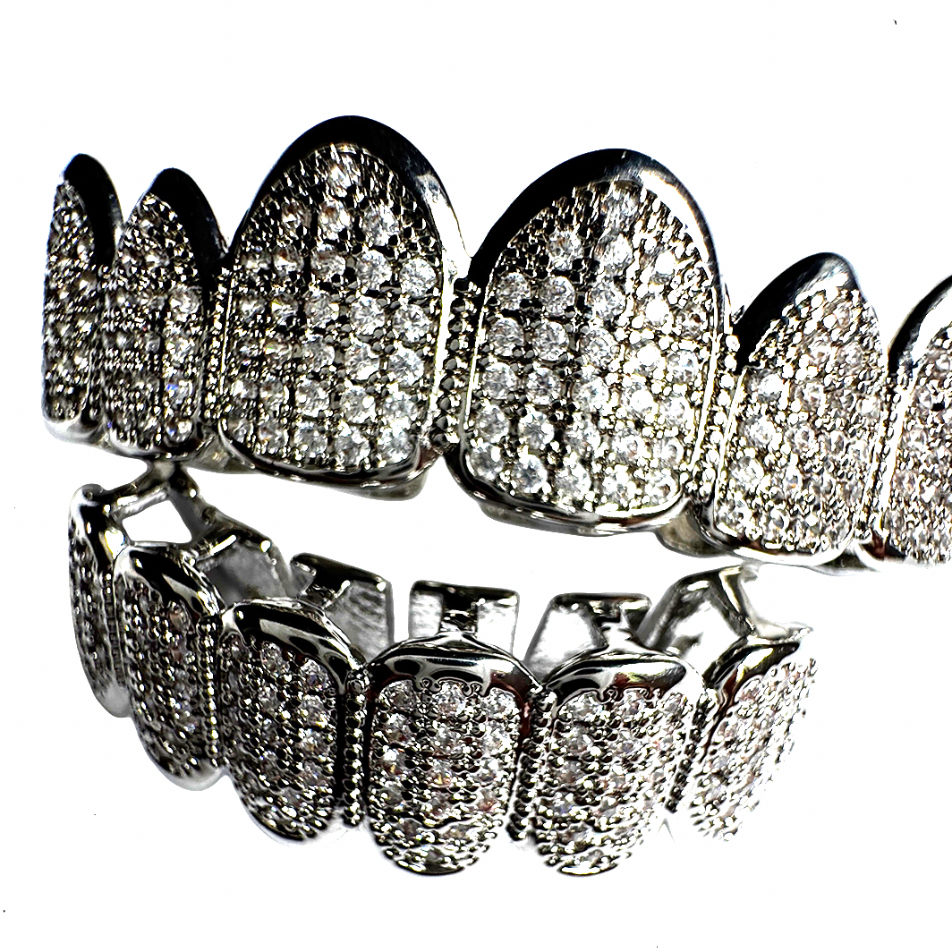 Iced-Out CZ  Grillz